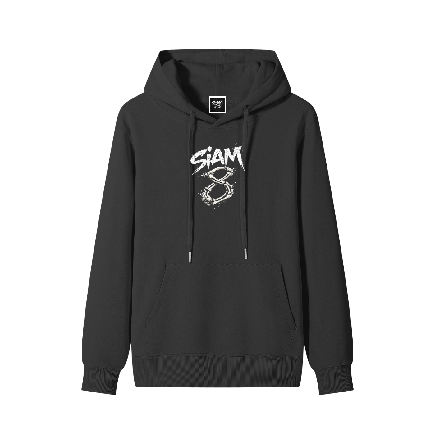 Siam 8 3 logo Hoodie