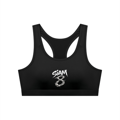 Siam 8 Women's Cropped Sports Bra
