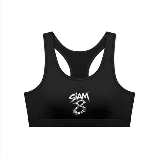 Siam 8 Women's Cropped Sports Bra
